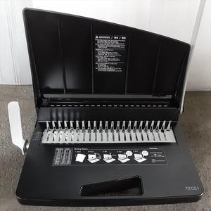 手動コームリング製本機 TOZICLE TZ-C21 穴開け・製本機能一体型 A4サイズ対応 カール事務器(CARL)製
