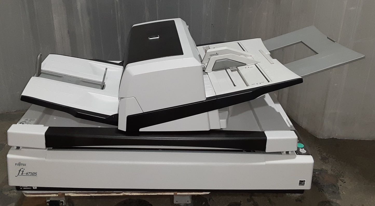 富士通(FUJITSU)製 イメージスキャナー Image Scanner FI-6750S A3縦対応片面モデル fujitsu1-fi6750s-4013