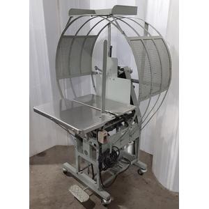 自動紐掛け機・紐結束機 2回巻き 紐掛け・結び・紐カットが一度で完了 フットペダルあり