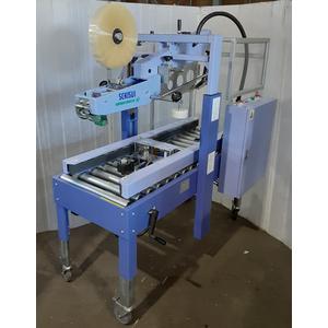 封函機(箱封緘機,製函機) ワークメイト51(CT-51型) 上フラップ折込自動+上下貼り対応 積水化学工業(SEKISUI)製