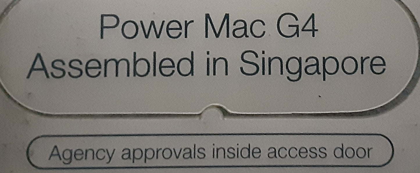 アップル(Apple)製 パソコン Power Mac G4 PC本体のみ HD抜き仕様 apple1-powermacg4-7001