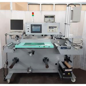 ロールラベル検査機 ロールラベルチェッカー YC511-LN2 検査速度100m/分 ベルパック製