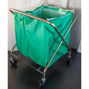 ダストカート コンドルダストカート (緑 大) フレーム・袋セット 容量約210L 山崎産業製