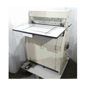 電動式 スジ付け加工&ミシン目加工機 KRK P-595Ⅱ 対応幅515mm 此花(KONOHANA)製