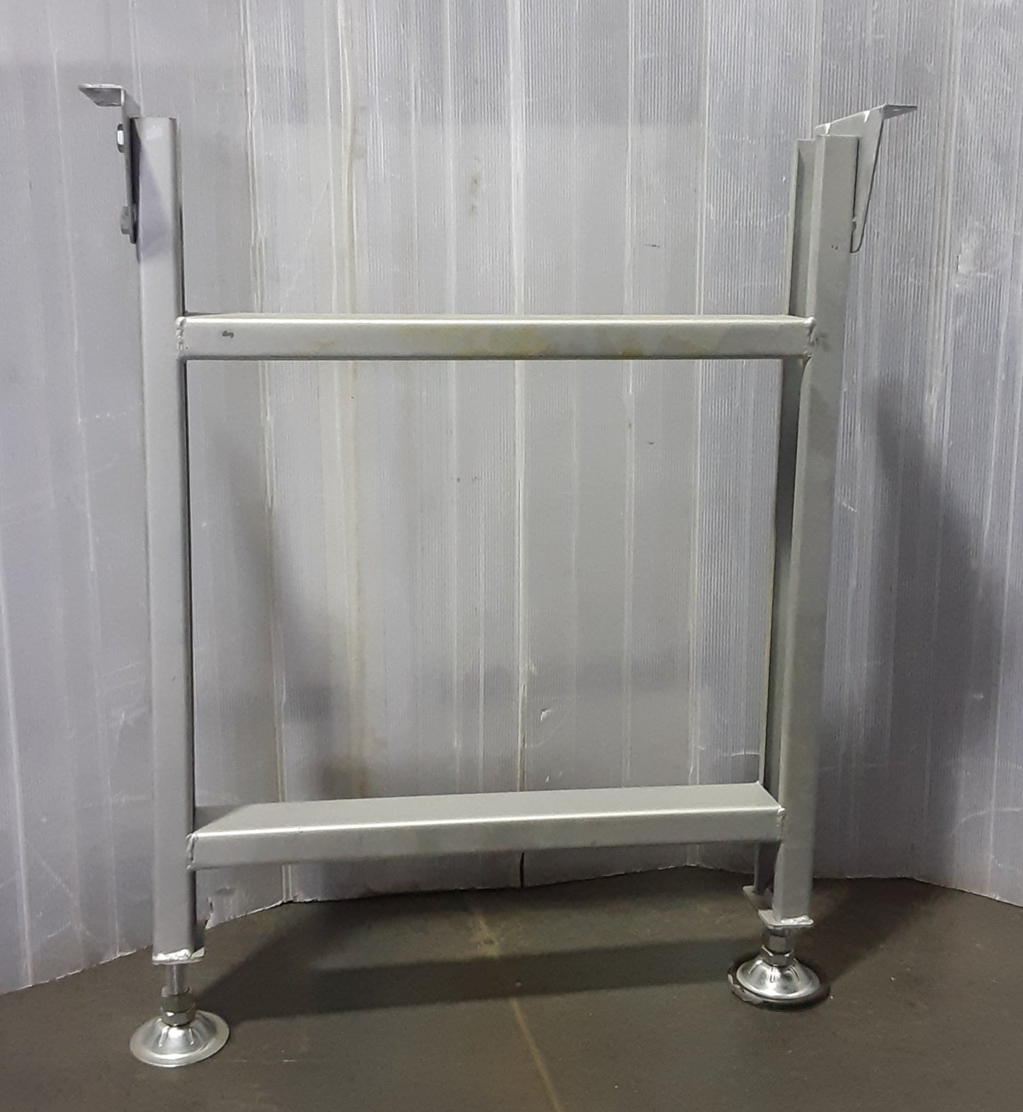 ローラーコンベヤ用スタンド 脚台 固定脚 (575×130×660mm) rollerconveyer670575130mm-9755