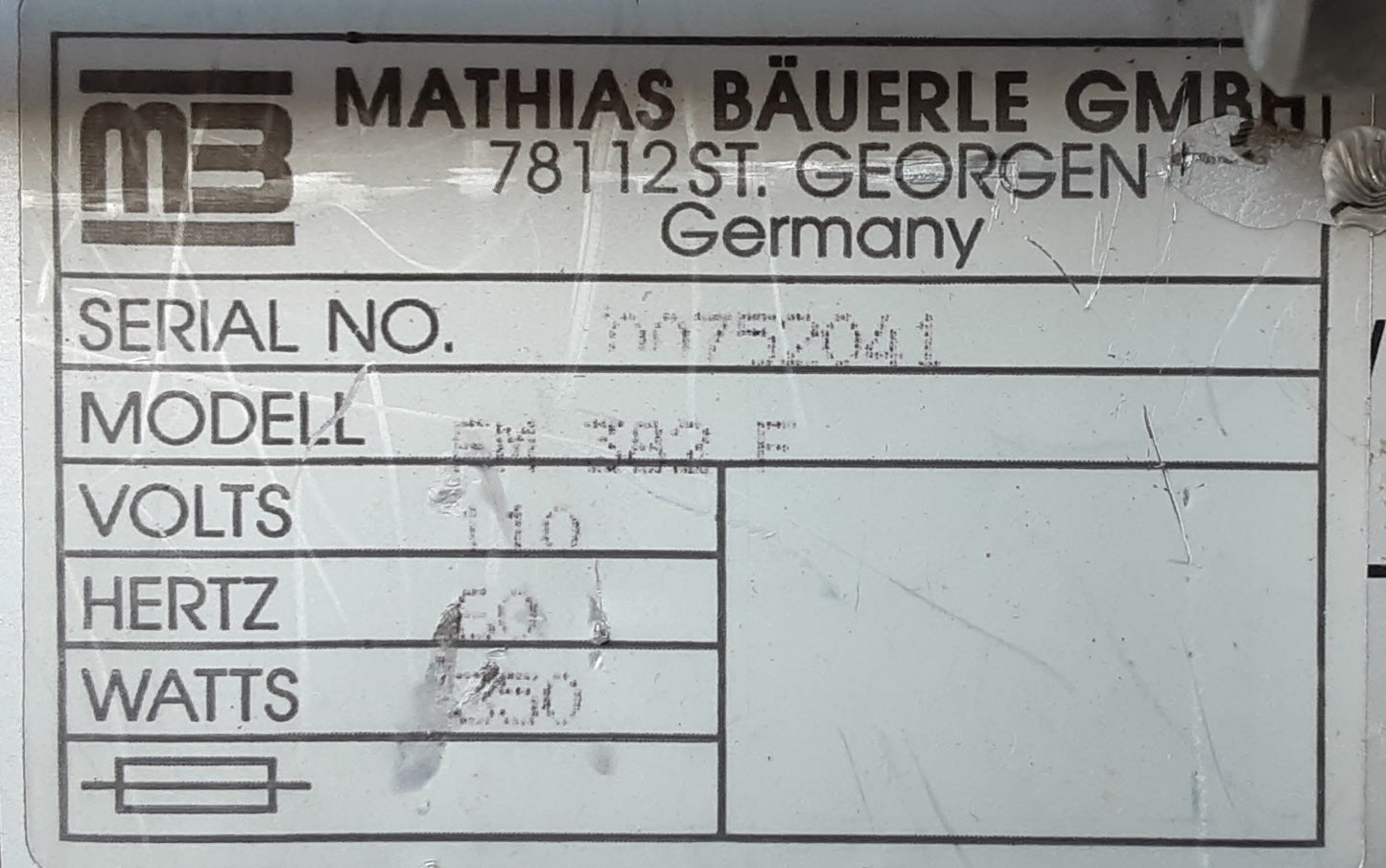 Mathias Buerle(MB Buerle)製 コロ給紙 紙折り機 multipli 382 (ムルティプリ382) 処理速度30000枚/時(A4の場合) mathiasbauerle1-multipli382-3033