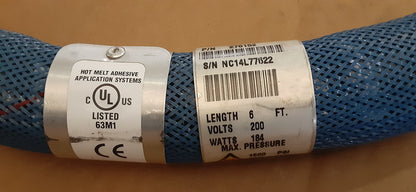 ノードソン製 ホットメルト用 青シリーズ ホース 1840mmサイズ nordson1-1840-9001