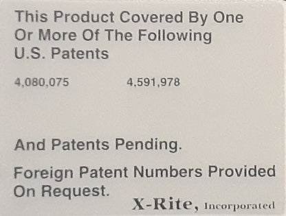 エックスライト(X-Rite)製 卓上式透過濃度計 361T 濃度測定 網点測定
