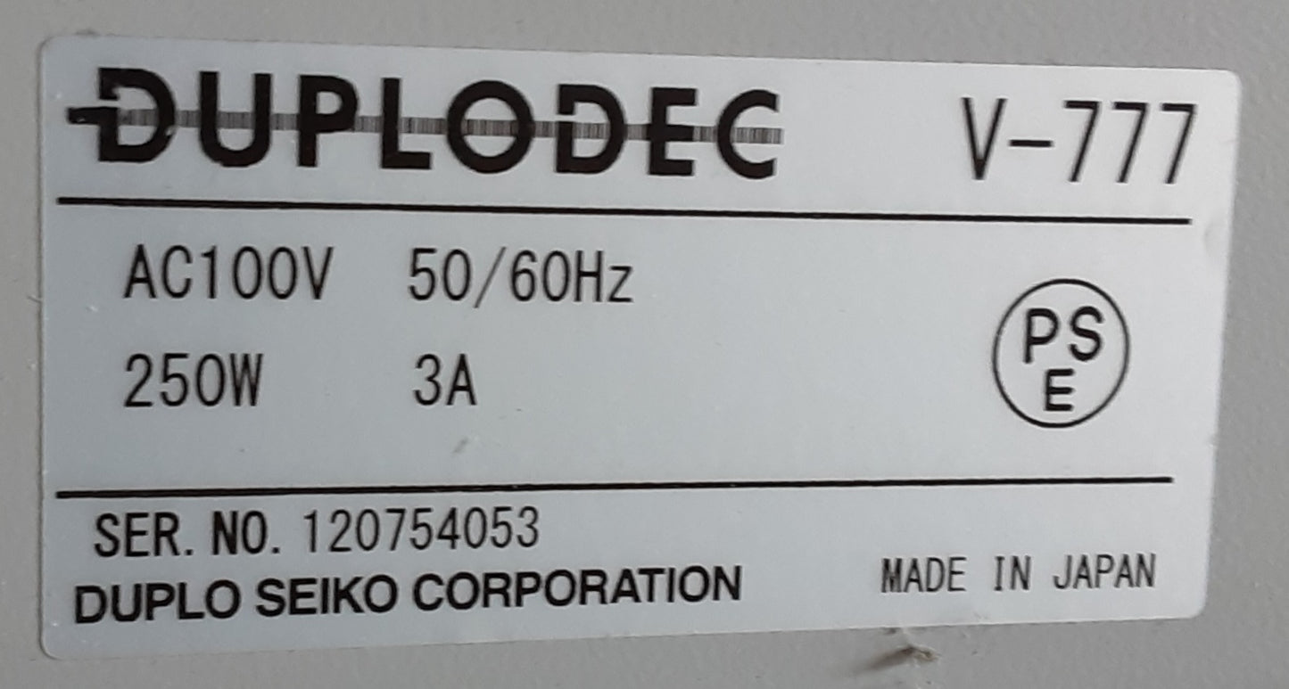 デュプロ(Duplo)製 連続フォームバースター V-777 ノーカーボン複写紙8パーツまで対応 duplo1-v777-6001