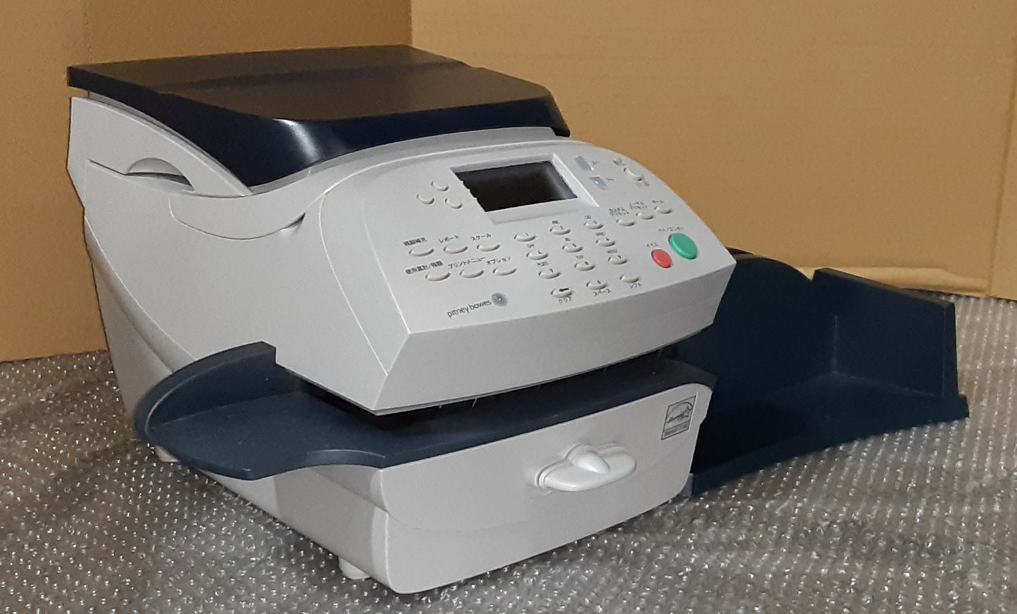 ピツニーボウズ製 DM100S+ 郵便料金計器 郵便料金別納用機械 (最大封筒サイズ381×330mm) pitneybowes1-dm100s-3048
