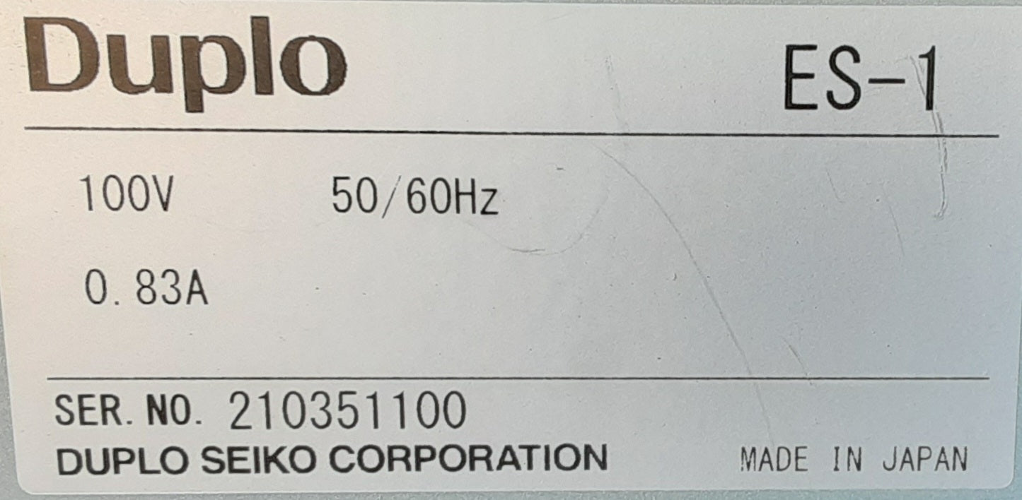 デュプロ製 メールス ES-1 卓上型 封かん機 長形3号・長形4号の和封筒専用 duplo1-duploes1-5001