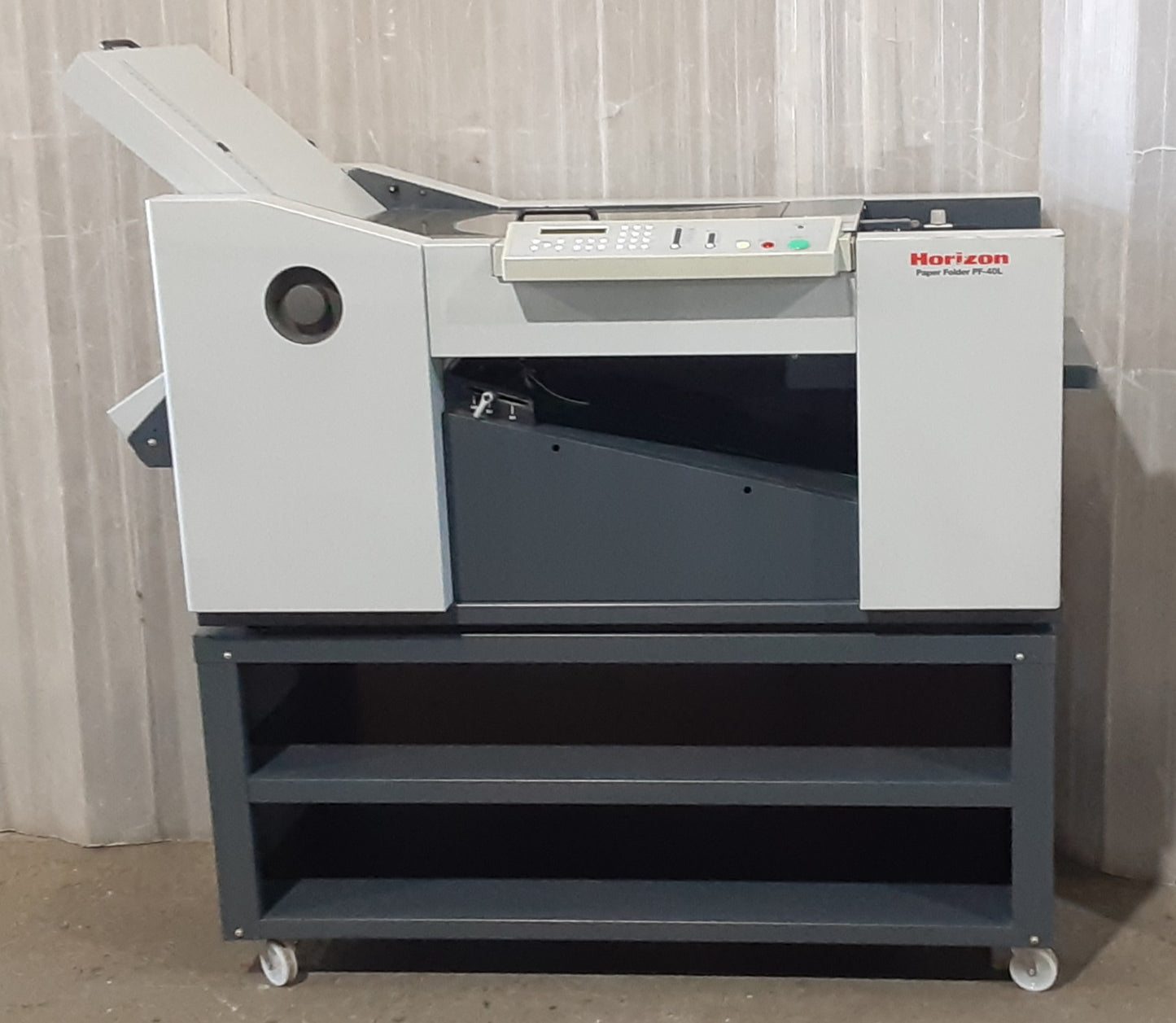 ホリゾン(Horizon)製 エア給紙 自動紙折機 PF-40L 専用台付属 horizon1-pf40l-7001