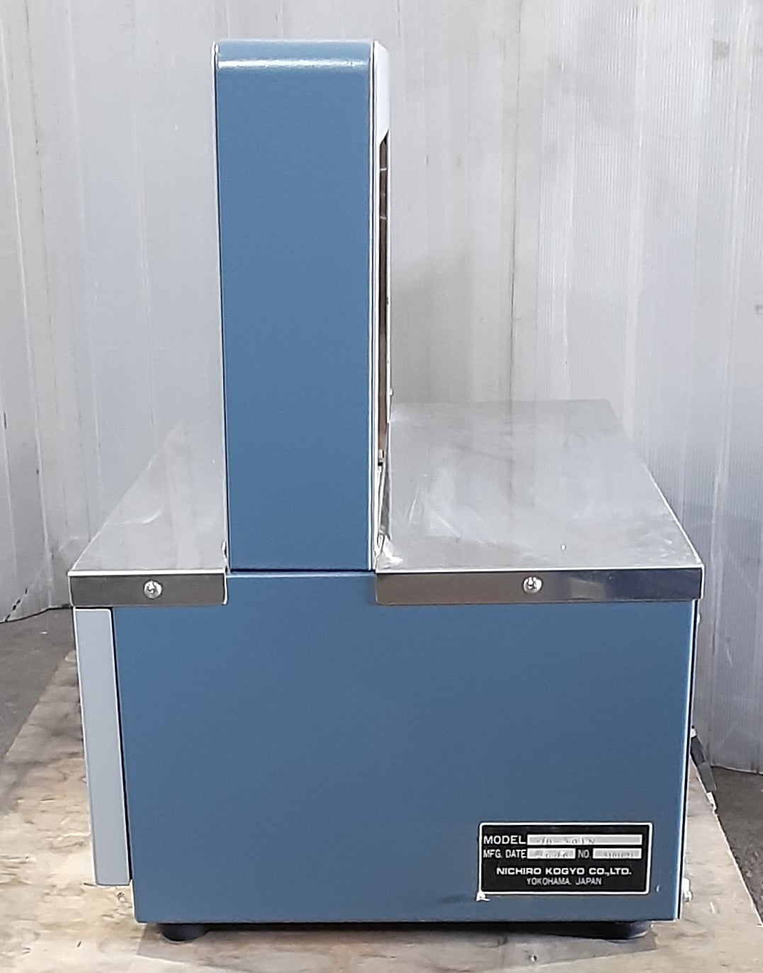 ニチロ工業(ストラパック)製 AKEBONO OB-301N 帯掛機(帯掛け機,帯留め機) 50Hz仕様 strapack1-ob301n-4036