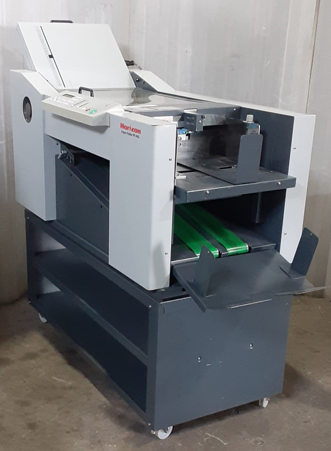 ホリゾン(Horizon)製 エア給紙 自動紙折機 PF-40L 専用台付属 horizon1-pf40l-7001