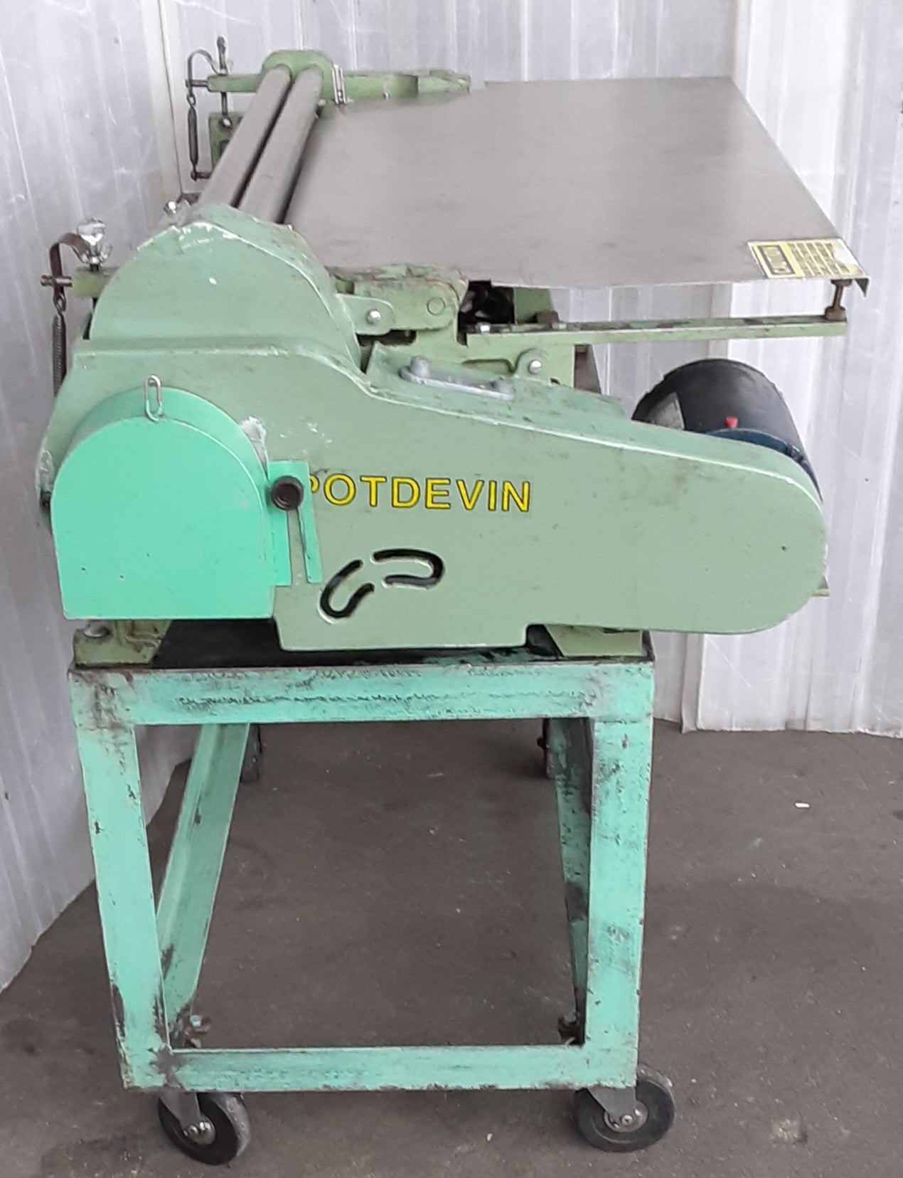 POTDEVIN NTZ27 糊付け機 手差し式 貼り箱作成・製本表紙貼りなど potdevin-ntz27-0425