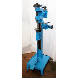 丸缶専用 缶シーマー (丸缶に蓋を付ける二重巻締機) チャック幅63mm メーカー不明