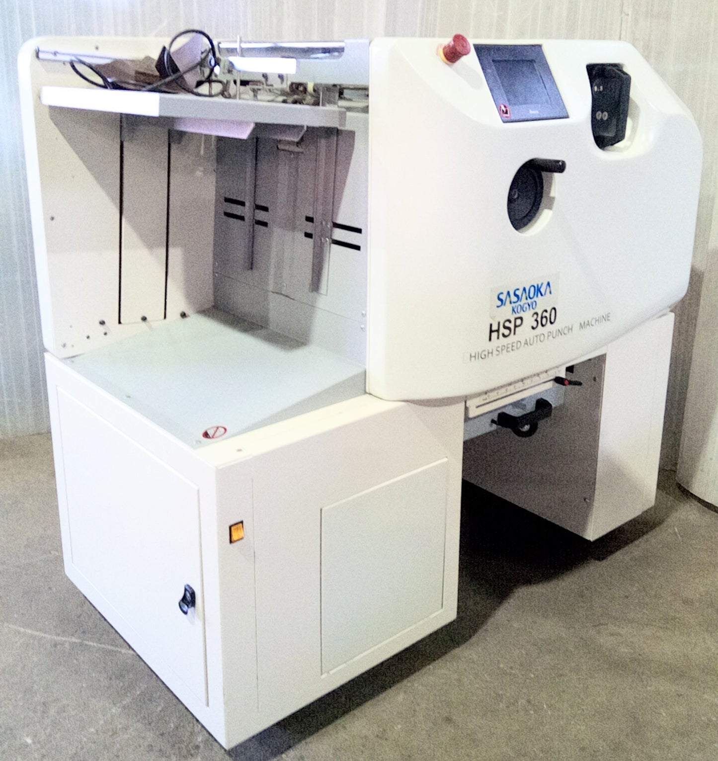 笹岡工業 HSP360 自動パンチングマシン(カレンダー・ルーズリーフパンチ) sasaokakogyo1-hsp360-6036