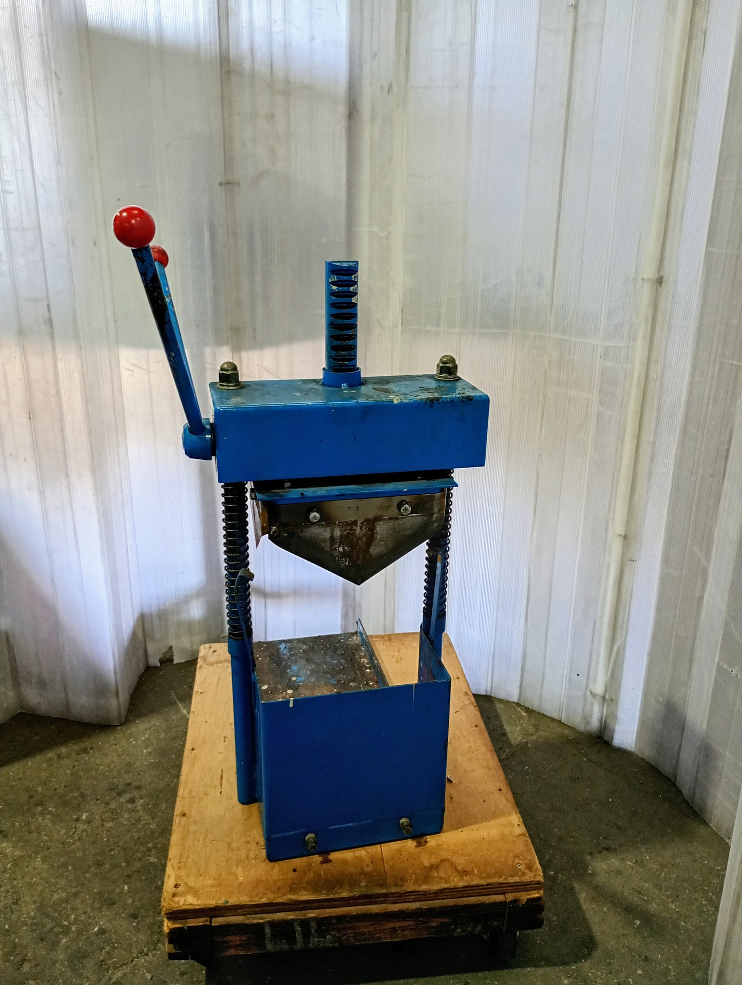 明治機械製作所 カンパックス CPH-18 手動式廃缶処理機 meijikikaiseisakujo1-cph18-7142