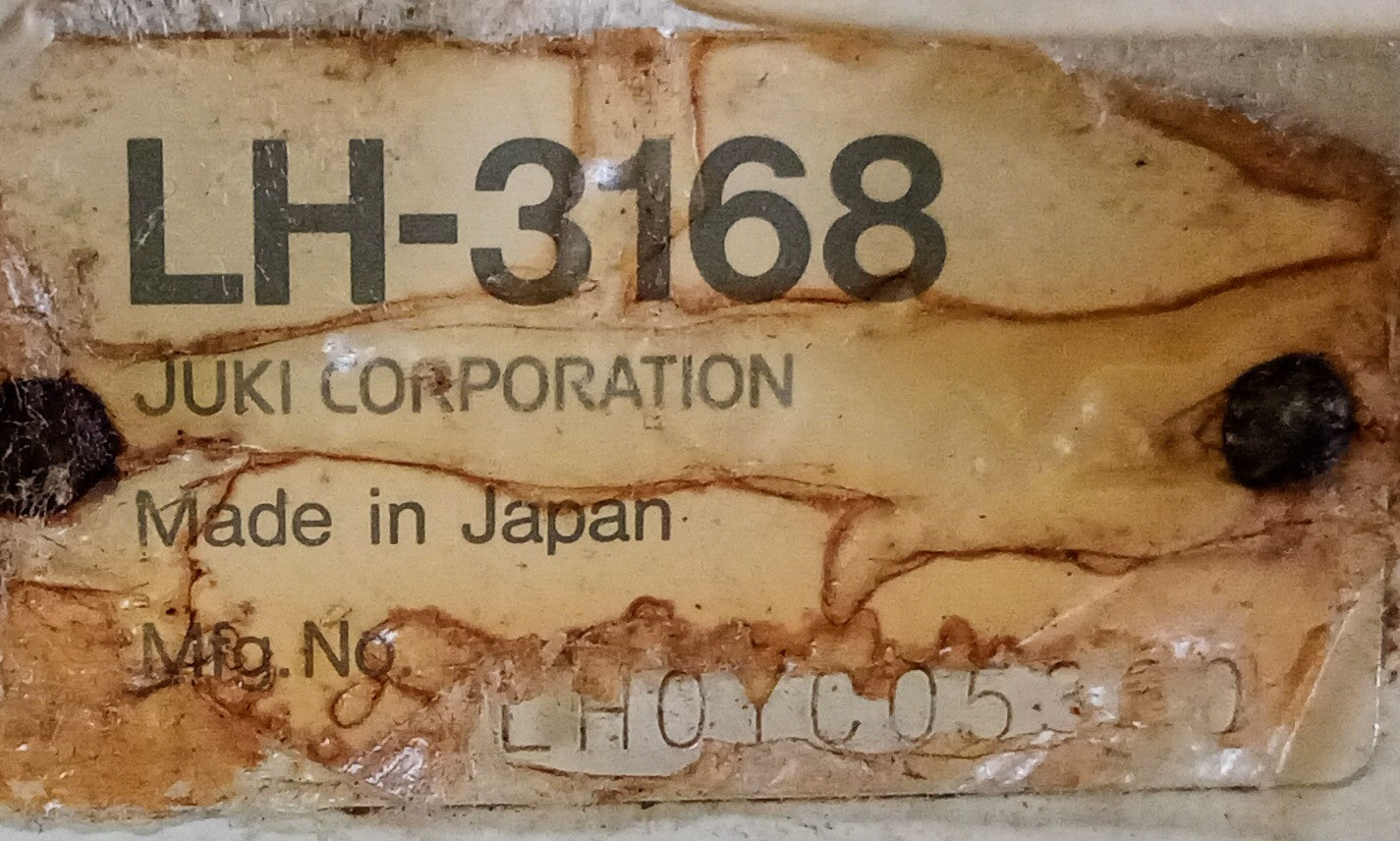 JUKI LH-3168s ミシン 二本針本縫い角縫い付き 自動糸切り juki1-lh3168-4001