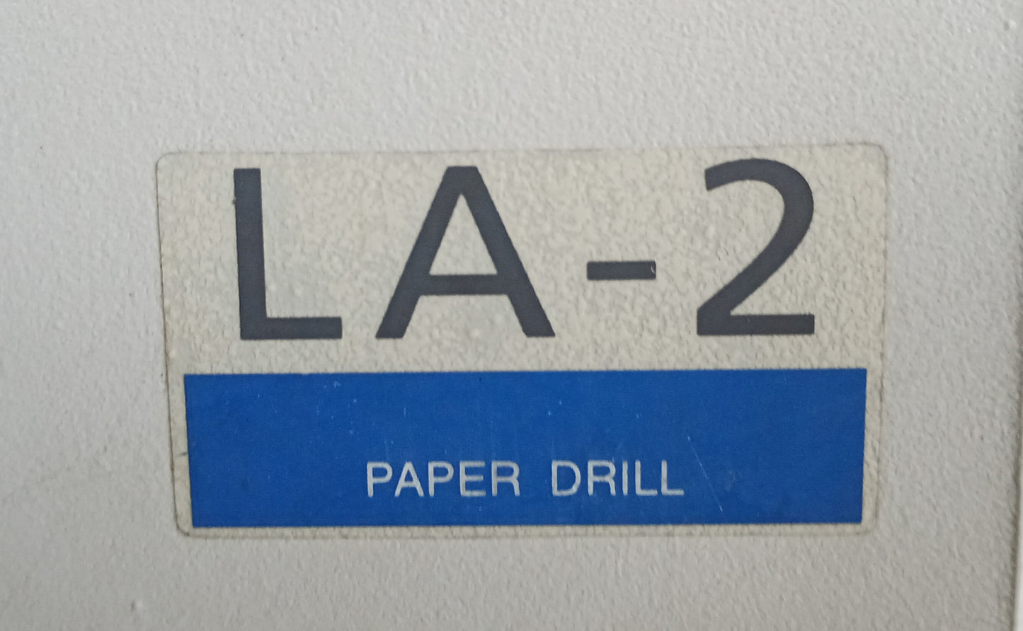 ウチダ LA-2 穿孔機 2穴ドリル uchidatechno1-la2-1001