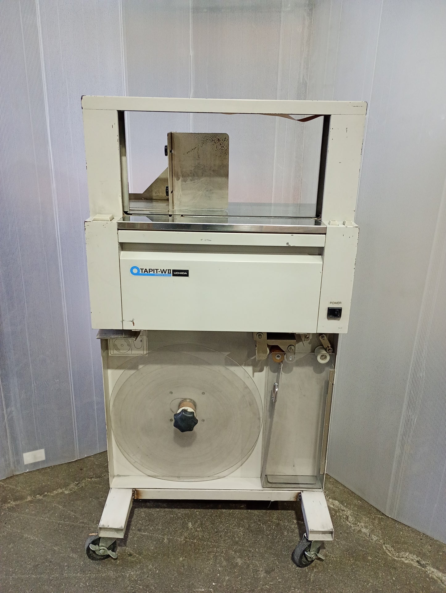 ウチダ TAPITWⅡ帯掛機ロングテープ専用台付き uchidatechno1-tapitwii-9001