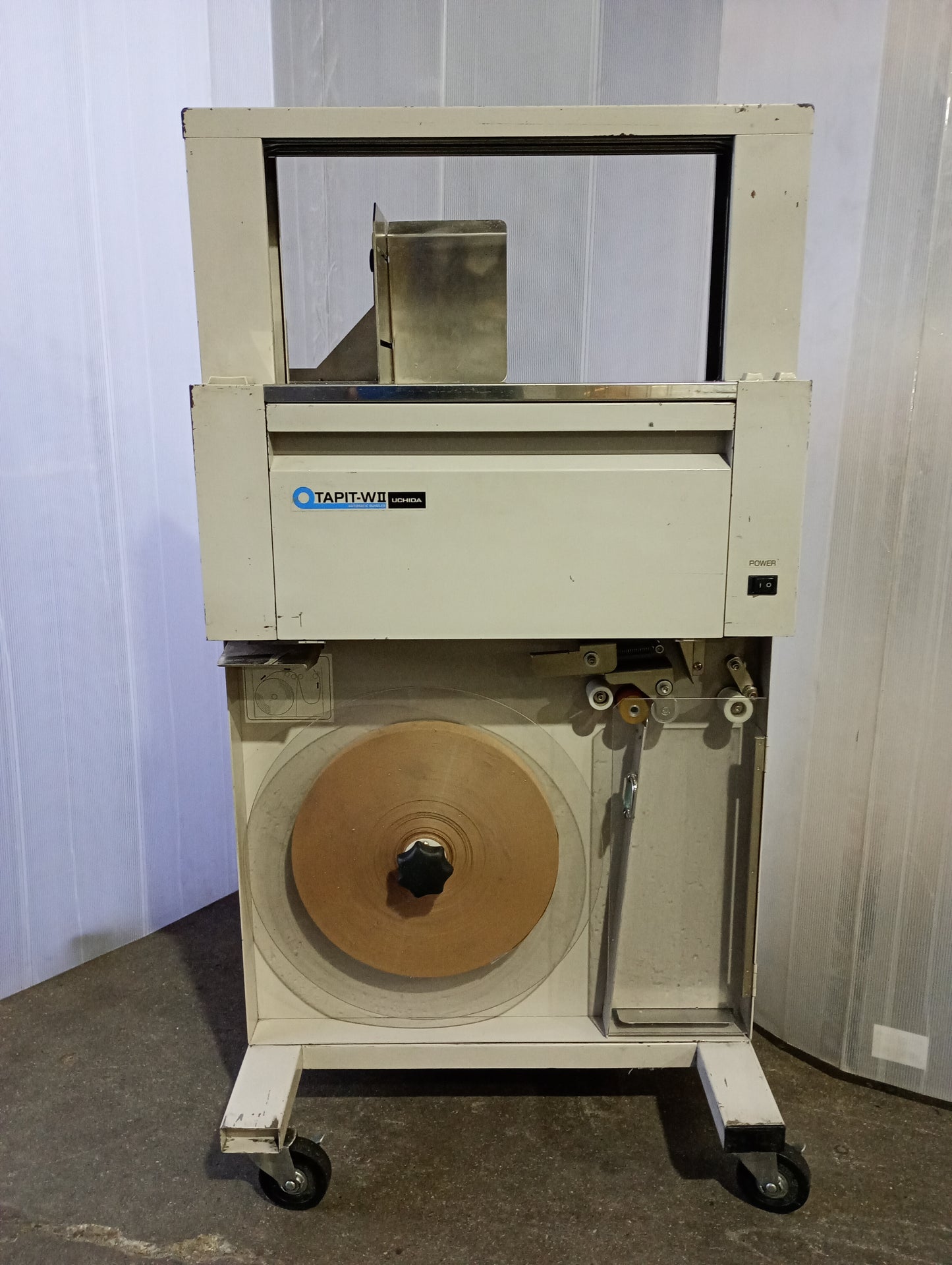ウチダ TAPITWⅡ帯掛機ロングテープ専用台付き uchidatechno1-tapitwii-3840