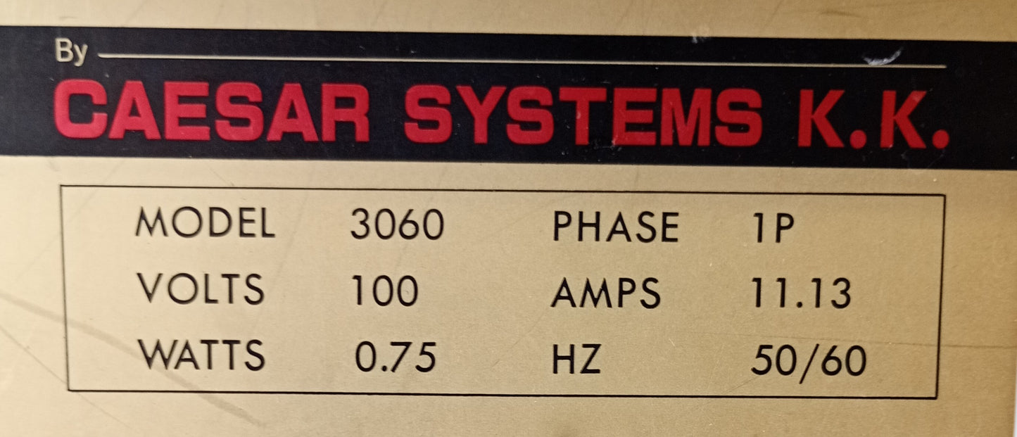 Caesar System Silver Burnisher Model 3060 Western Tableware (Metal Tableware) Polisher caesarsystem-model3060-5001