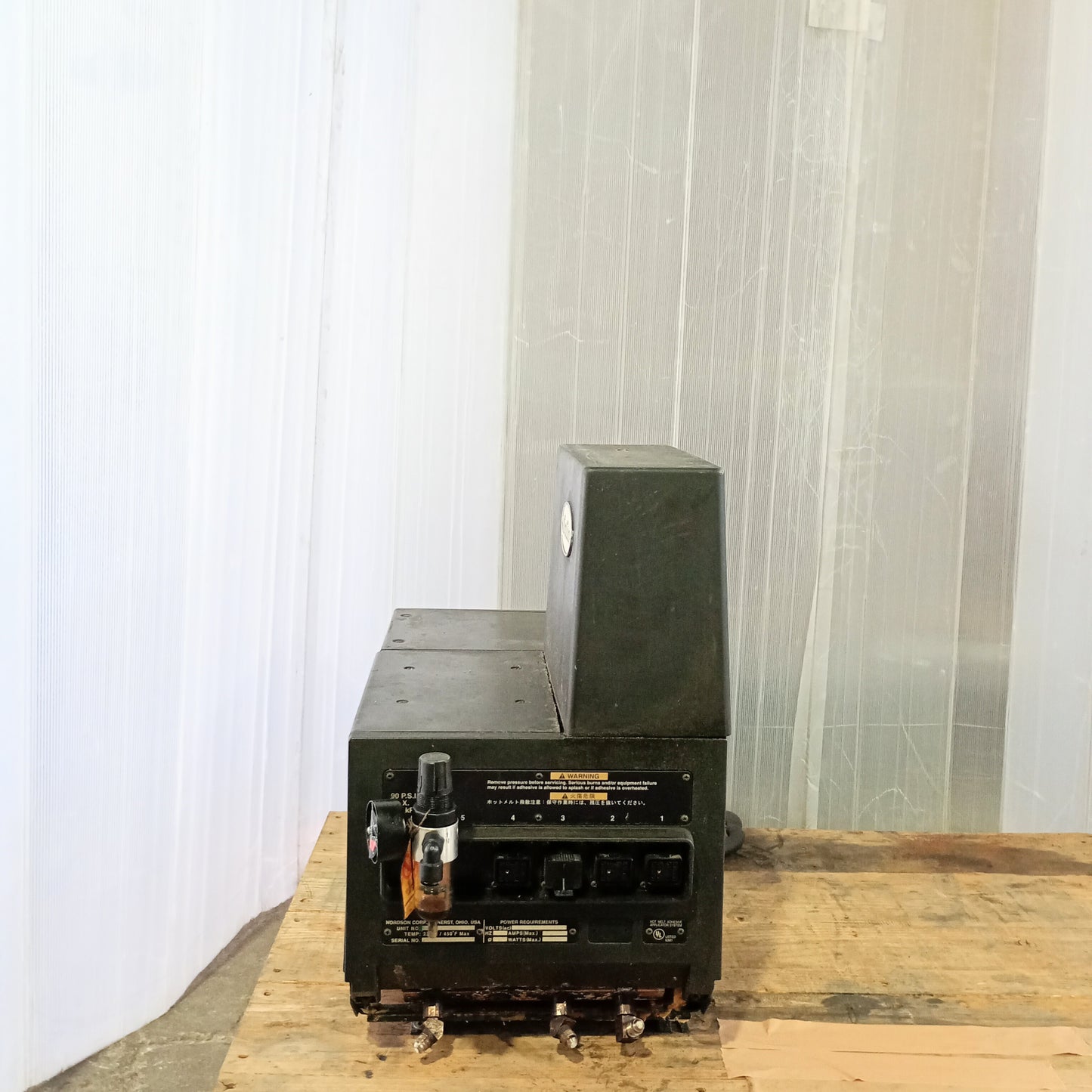 ノードソン Model 3400 ホットメルトユニット+3ホース nordson1-model3400-1022