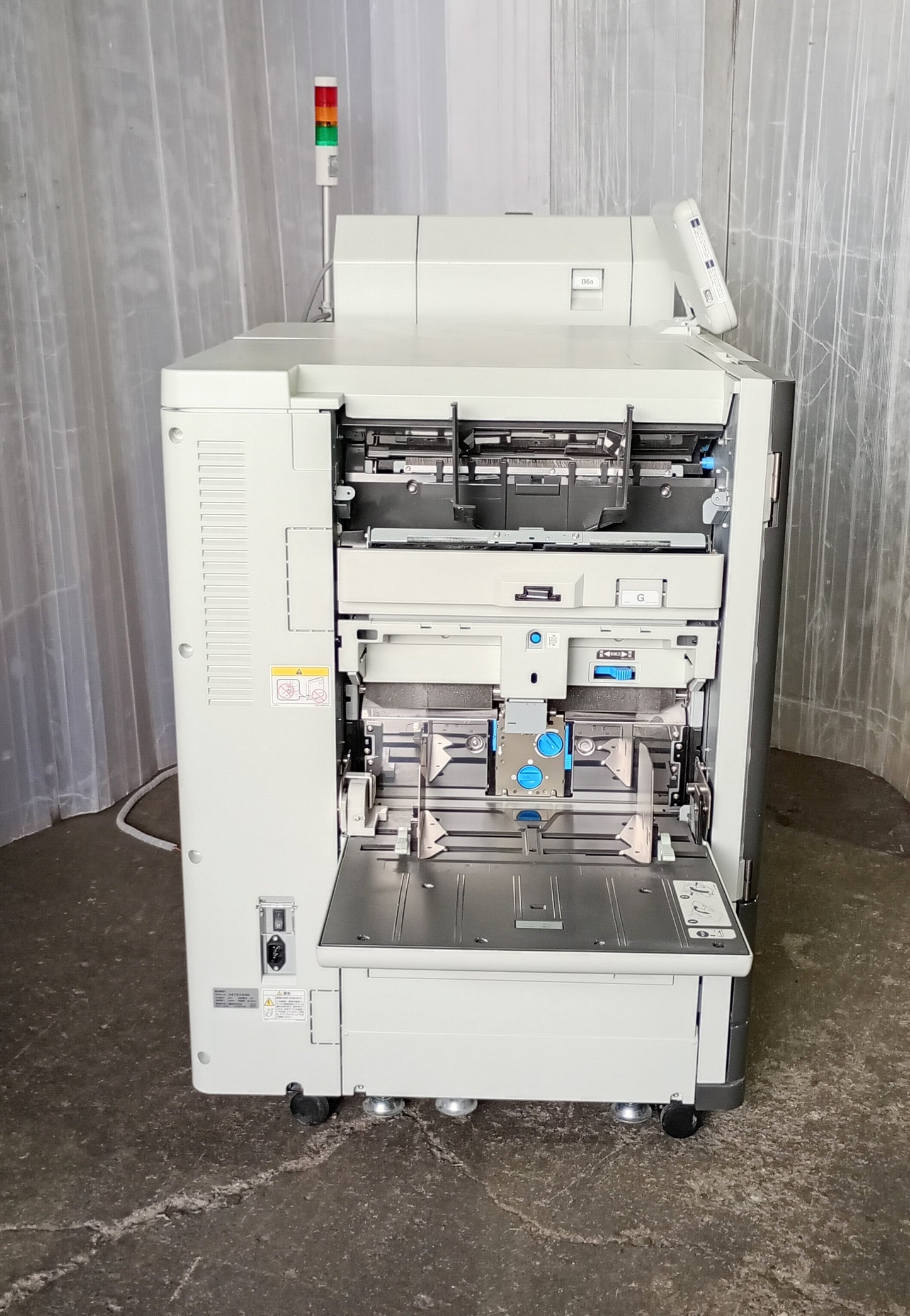 リソー オルフィス ORPHIS GD9630 オンデマンド印刷機+くるみ製本フィニッシャーII付 riso1-gd9630ii-7001