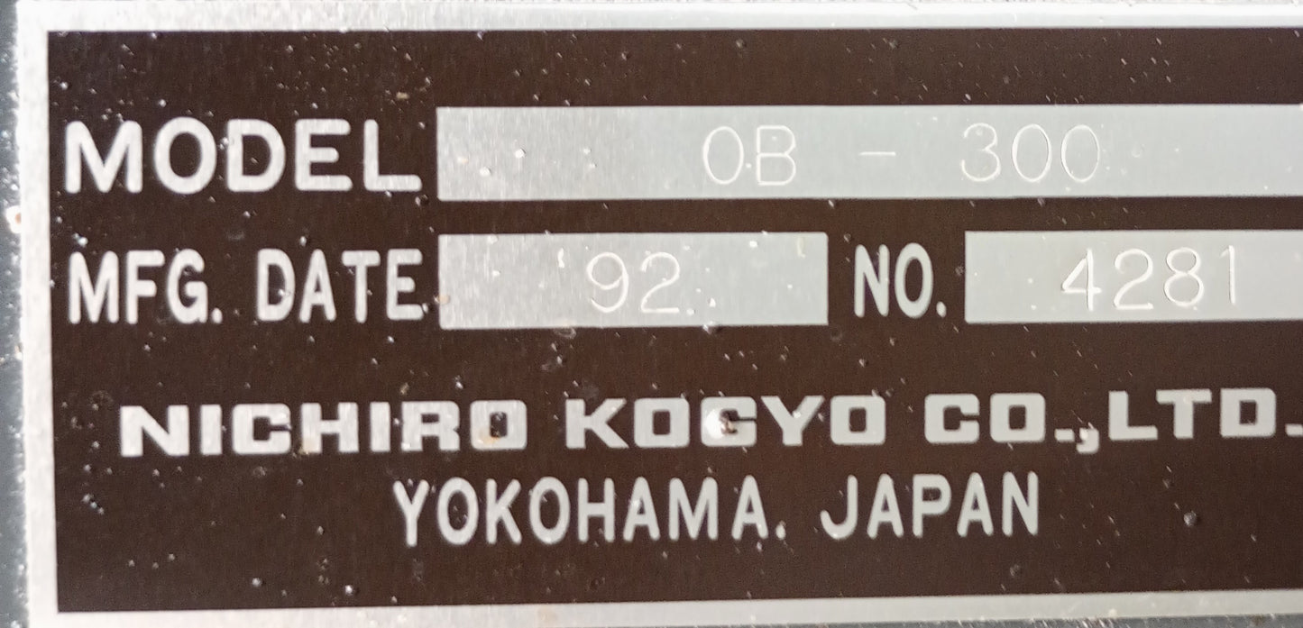 ニチロ工業(ストラパック) AKEBONO OB-300 帯掛け機 nichiro1-akebonoob300-1001