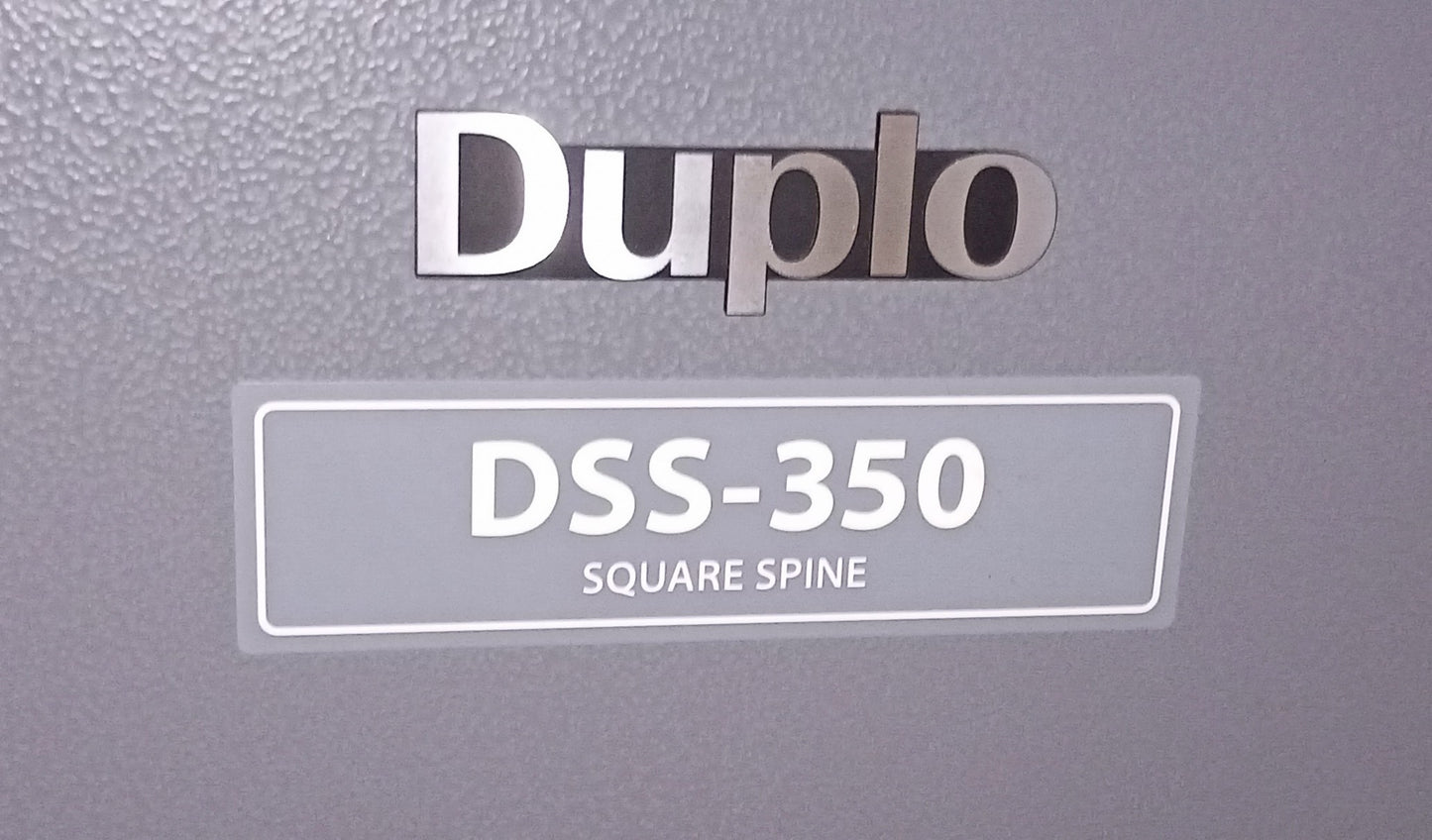 デュプロ DSF-2200 + DBM-350 オフライン中綴じ製本ライン オンデマンド冊子に最適 duplo1-dsf2200dbm350-5001