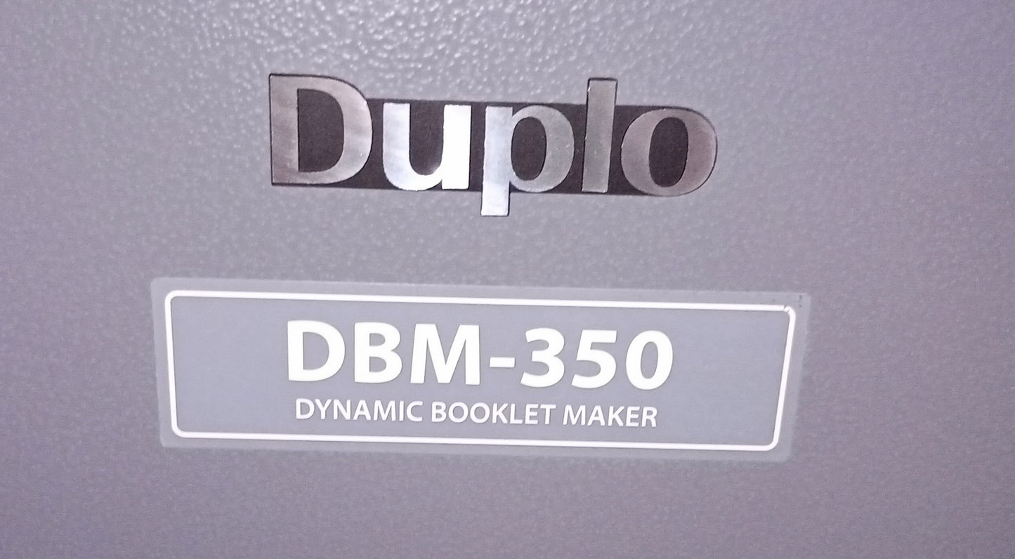 デュプロ DSF-2200 + DBM-350 オフライン中綴じ製本ライン オンデマンド冊子に最適 duplo1-dsf2200dbm350-5001