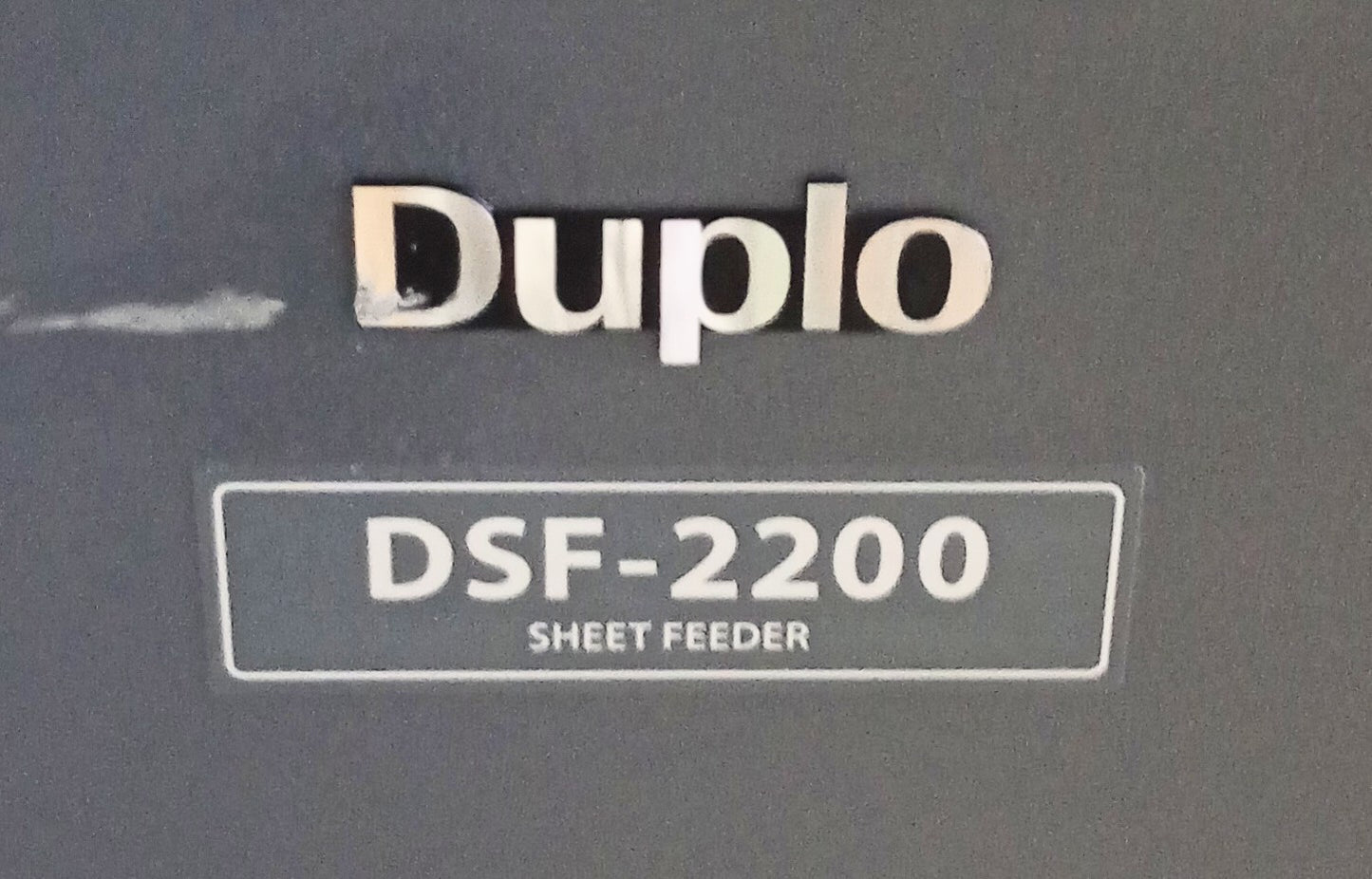 デュプロ DSF-2200 + DBM-350 オフライン中綴じ製本ライン オンデマンド冊子に最適 duplo1-dsf2200dbm350-5001