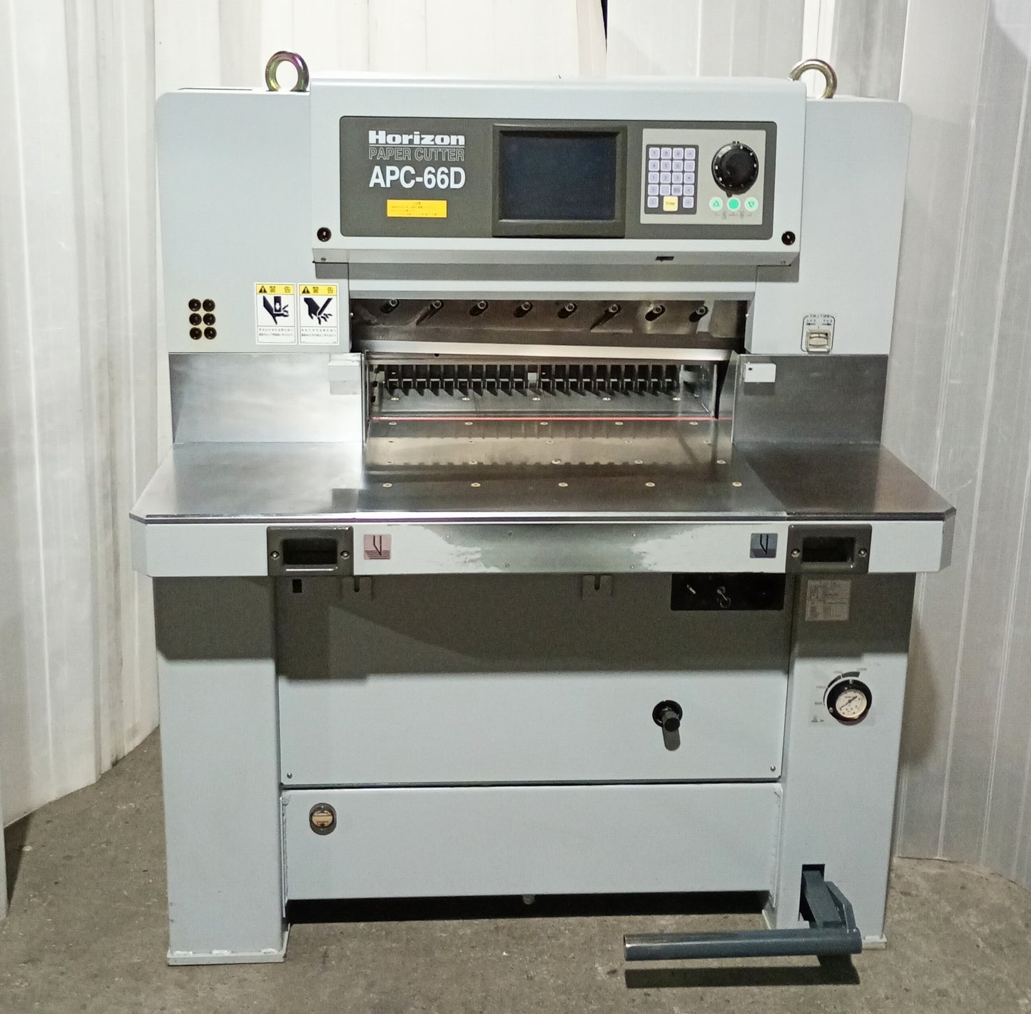 ホリゾン APC-66D コンピューター 油圧式断裁機 horizon1-apc66d-7001