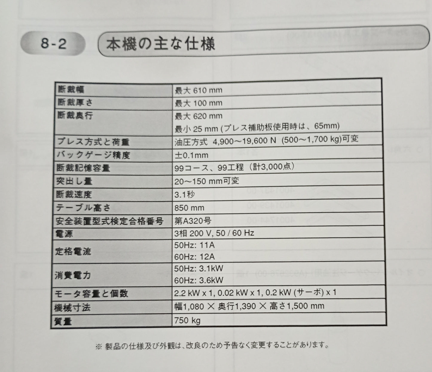 ホリゾン APC-61II 断裁機 horizon1-apc61ii2-6026