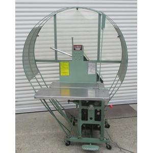 自動紐掛け機・結束機 LIGHT No.25 テーブル寸法830×320mm,フットペダル搭載 日本包装機械株式会社製