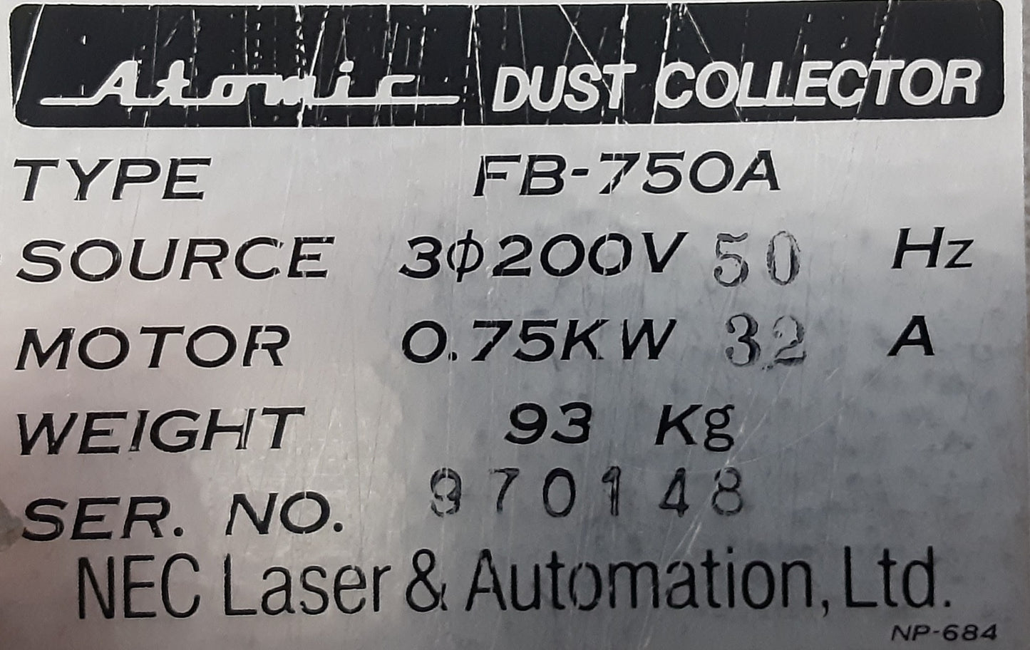 下村電友舎(DENYU)製 SR-3-1250A型 書籍研磨機 書籍端面研磨機 ダストコレクター(集塵機)付き shimomuradenyu1-sr31250a-6001