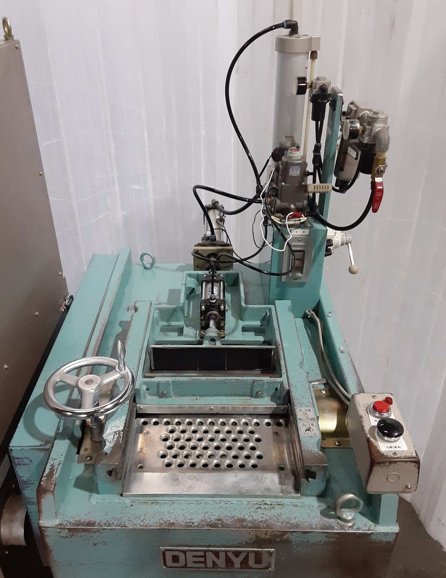 下村電友舎(DENYU)製 SR-3-1250A型 書籍研磨機 書籍端面研磨機 ダストコレクター(集塵機)付き shimomuradenyu1-sr31250a-6001