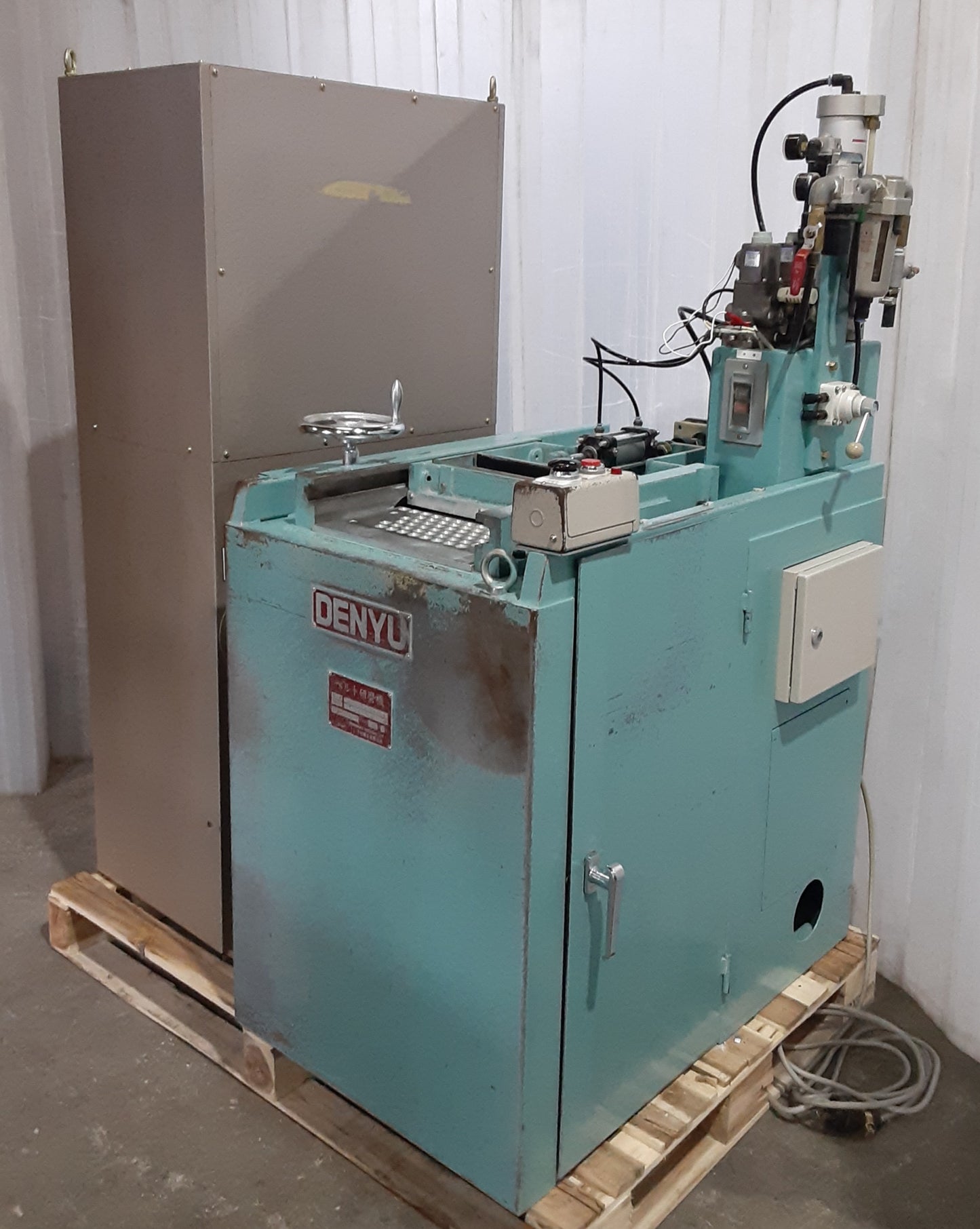 下村電友舎(DENYU)製 SR-3-1250A型 書籍研磨機 書籍端面研磨機 ダストコレクター(集塵機)付き shimomuradenyu1-sr31250a-6001