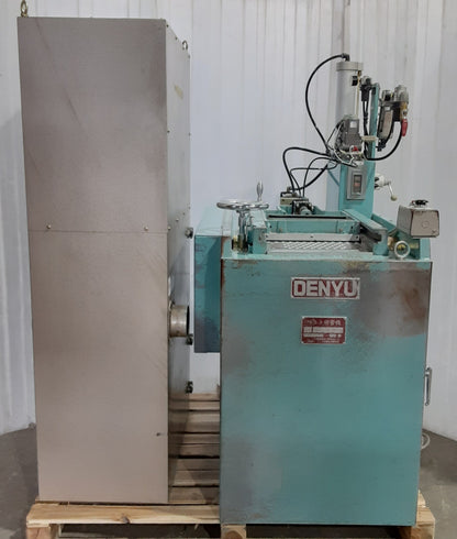 下村電友舎(DENYU)製 SR-3-1250A型 書籍研磨機 書籍端面研磨機 ダストコレクター(集塵機)付き shimomuradenyu1-sr31250a-6001