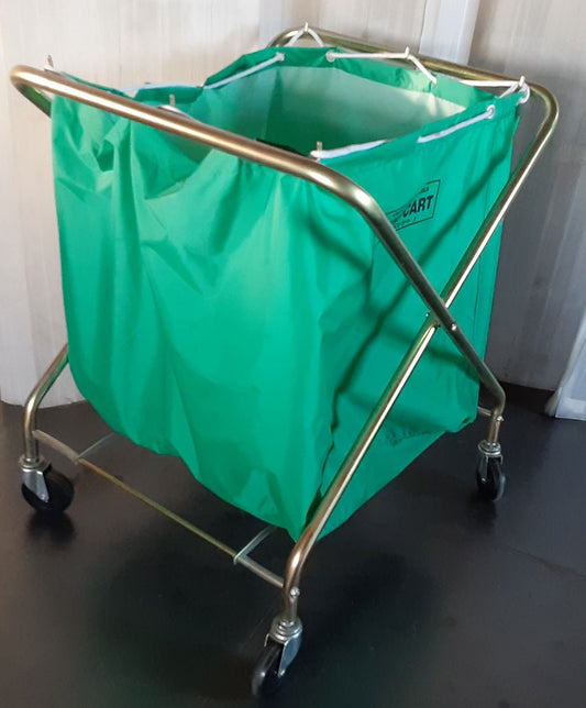 ダストカート コンドルダストカート (緑 大) フレーム･袋セット 容量約210L 山崎産業製