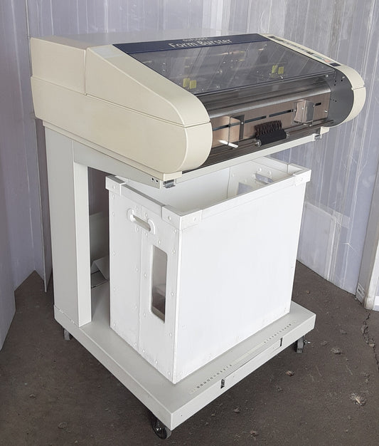 デュプロ製 連続フォームバースターV-737 ゴムロール手動式 最大処理速度90m/分 duplo1-v737-6001