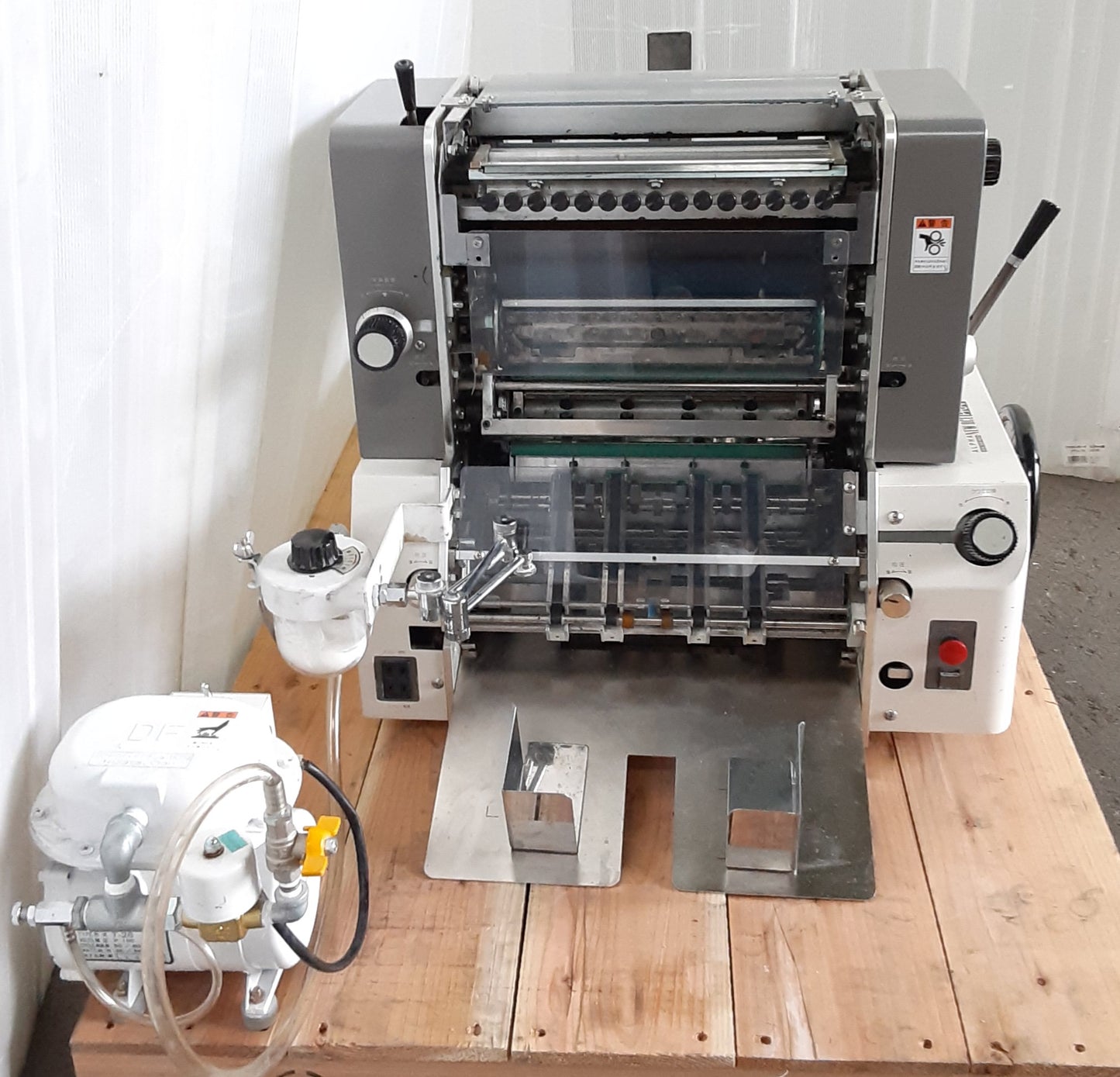 アルファ技研 ALPHA NA PRO V 卓上オフセット印刷機 軽オフ機 スプレー装置付属 alphagiken1-naprov-5001