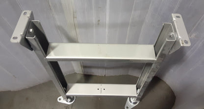 ローラーコンベヤ用スタンド 脚台 固定脚 (525×130×720mm) rollerconveyer525130740mm-9046