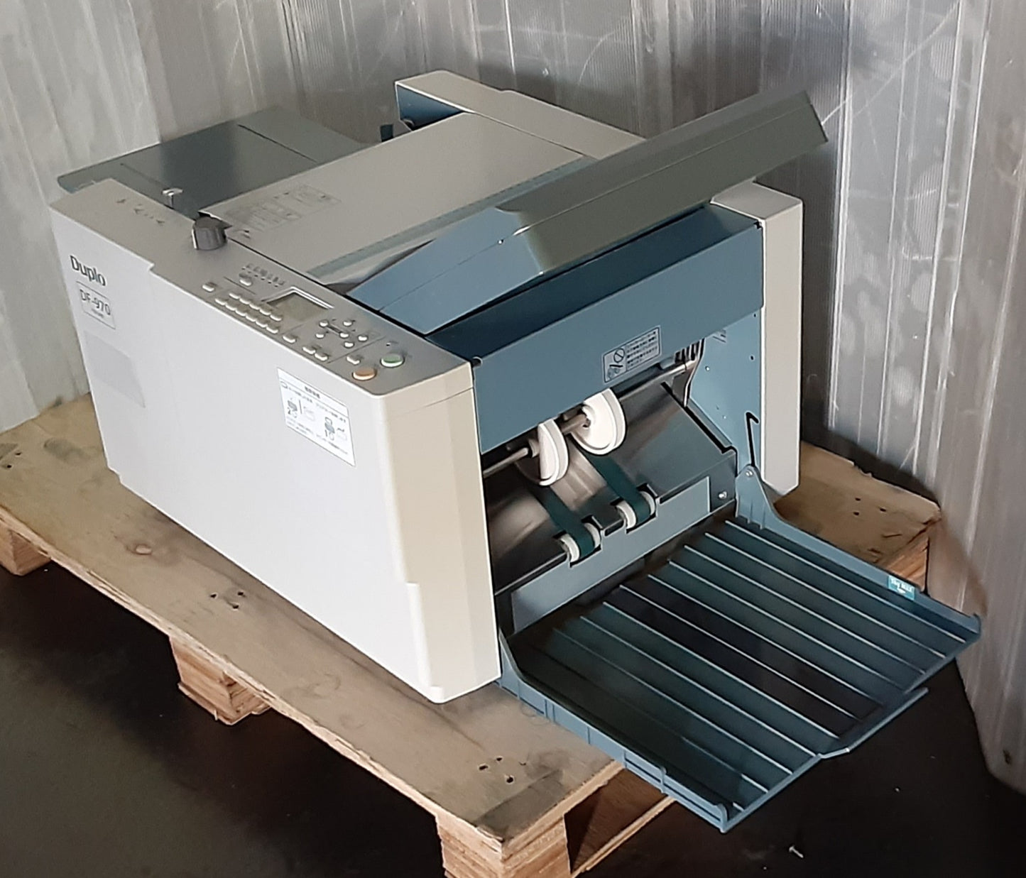 ###① Duplo DF-970 Desktop Paper Folder (without cross-fold lever) (duplo1-df970-3001)