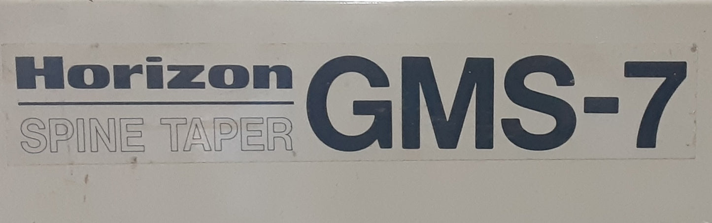 ホリゾン製 GMS-7 自動マーブルクロス貼り機 処理速度4,000冊/時(B6長辺時) horizon1-gms7-6001