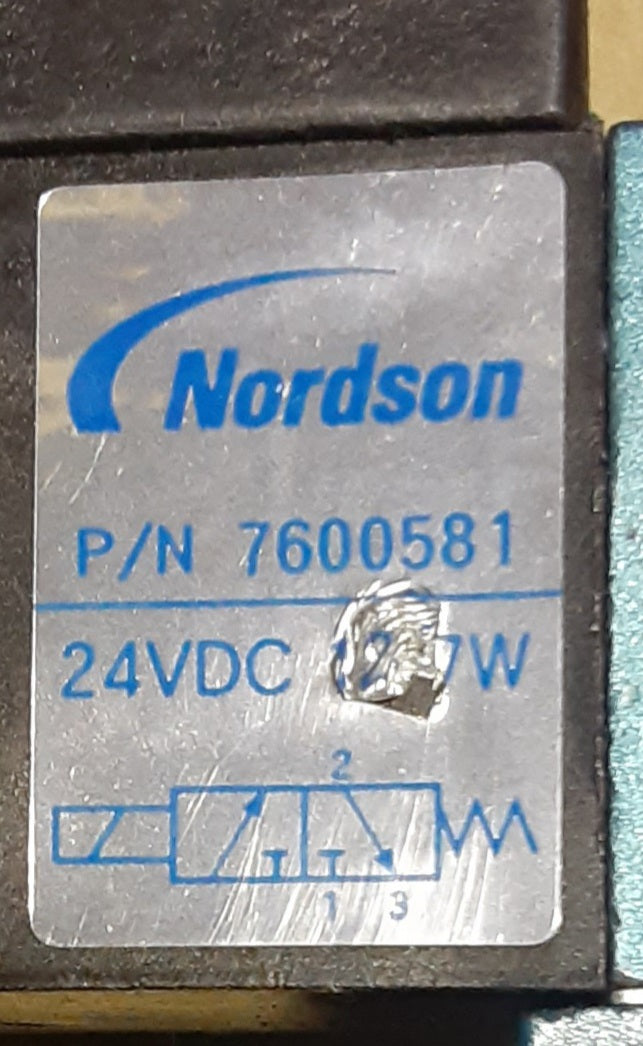ノードソン製 ホットメルト用 アプリケータ クラシックブルー JT パーツナンバー8503639A SA16E 24VDCプラグ付き nordson1-jt8503639-1281