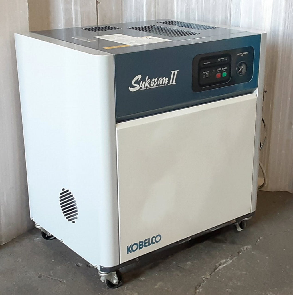 コベルコ(KOBELCO)製 油冷式スクリューコンプレッサー AS3PD-5 