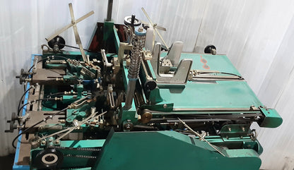 【商談中】府中紙工 コーナーテープ貼り機 箱角テープ留め機 四隅同時留め　fuchushiko1-fourcornertaper-2024031201
