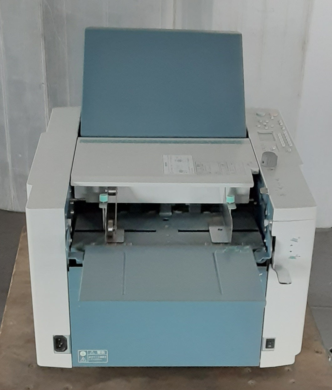 デュプロ製 デュプロフォルダーDF-970 卓上型紙折機 クロス折りレバー付属 duplo1-df970-0002